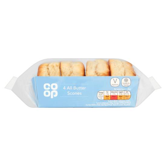 Co-Op 4 All Butter Scones