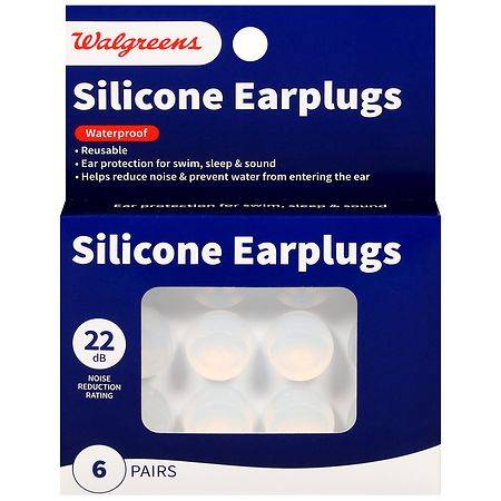 Walgreens Soft Silicone Ear Plugs