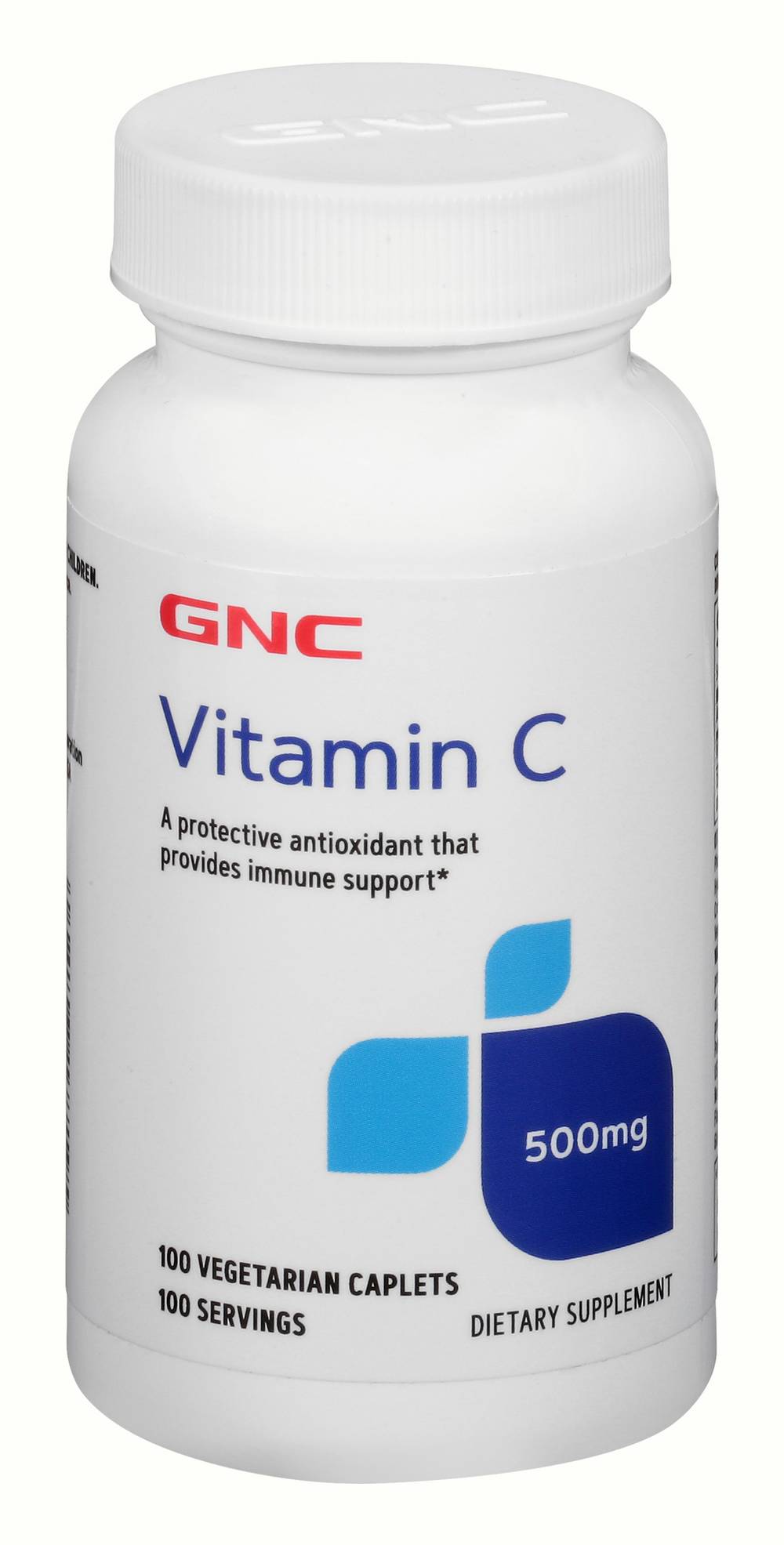 GNC 500 Mg Vitamin C Vegetarian Caplets (100 ct)