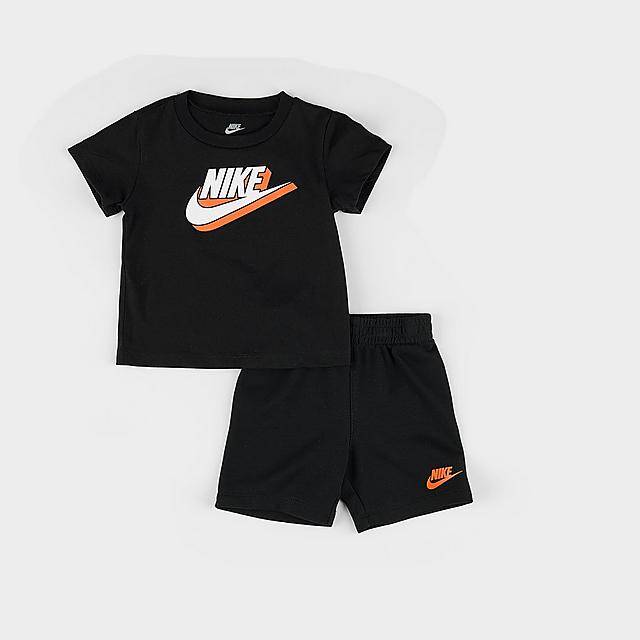 Infant Nike Futura Shadow T-Shirt And Shorts Set (24M)