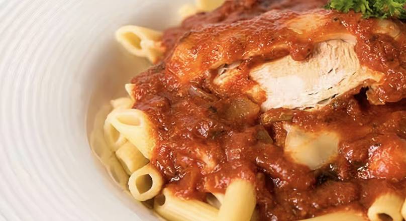 Chicken Parmesan w/ Penne Pasta