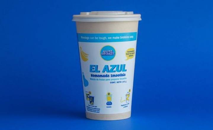 El Azul (Smoothie para preparar en casa)