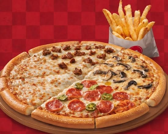 4 Estaciones Parmesano Grande + Papas