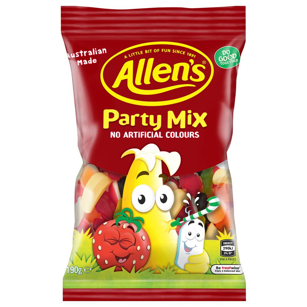 Allen's Party Mix Gummy Candy, Assorted (190g)
