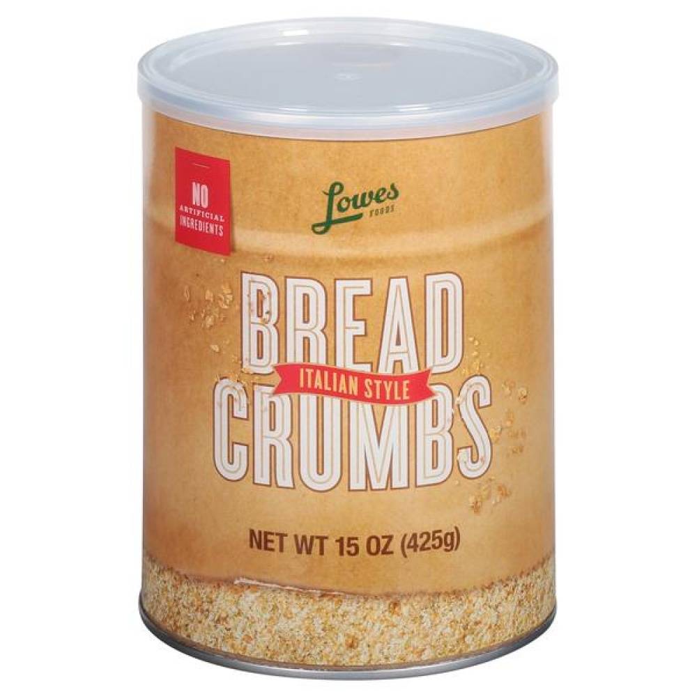 Lowes Foods Italian Style Bread Crumbs (15 oz)