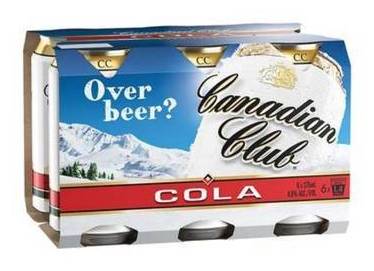 Canadian Club & Cola 375ml (6 Pack)