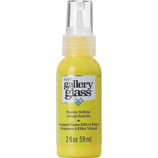 Plaid Gallery Glass Stained Glass Effect Paint, 2Oz.