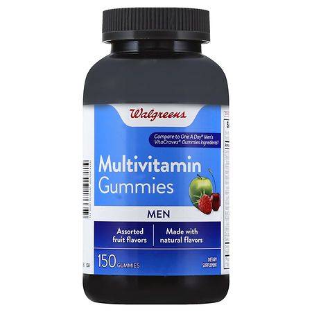 Walgreens Men's Multivitamin Gummies Fruit - 150.0 ea