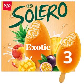Solero Exotic Ice Cream 3 x 90 ml