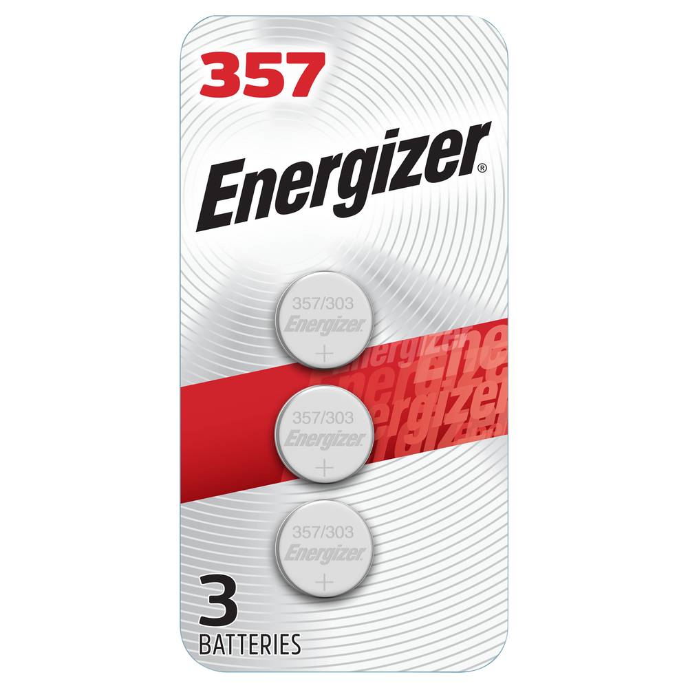 Energizer 357 Silver Oxide Batteries (3 ct)