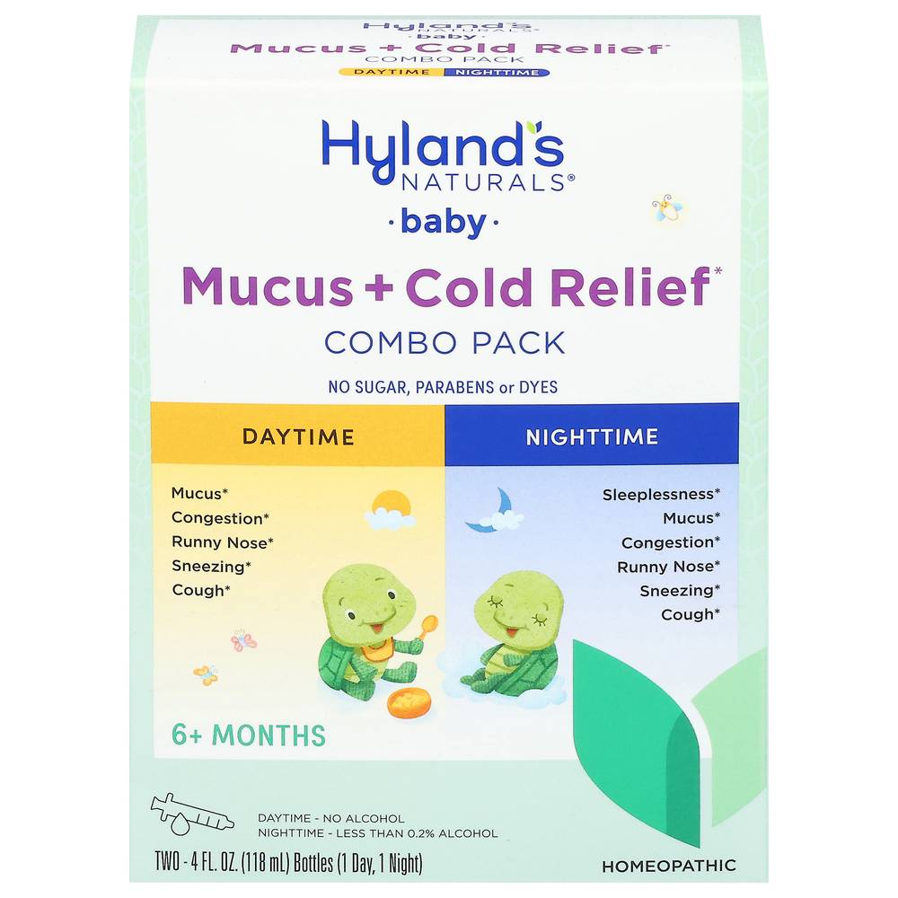 Hyland's Baby Day & Night Mucus + Cold Relief pack (8 fl oz)