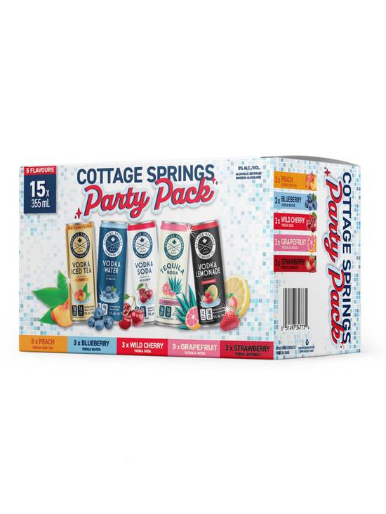 Cottage Springs Mixed (12 pack, 355 ml)