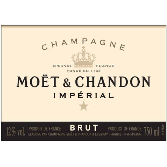 Champagne brut impérial - Moët & chandon - 75cl
