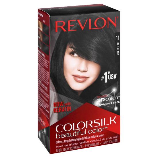 Revlon Soft Black 11 Permanent Hair Color