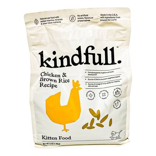 Kindfull Kitten Dry Cat Food (chicken-brown rice )