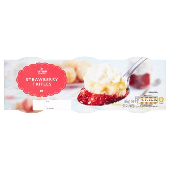 Morrisons Strawberry Trifles