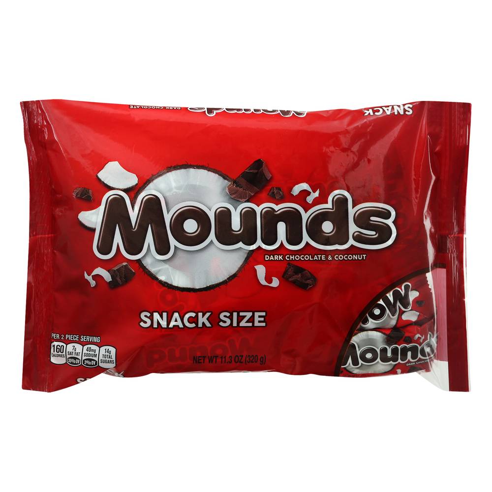 Mounds Snack Size Dark Chocolate & Coconut (11.3 oz)