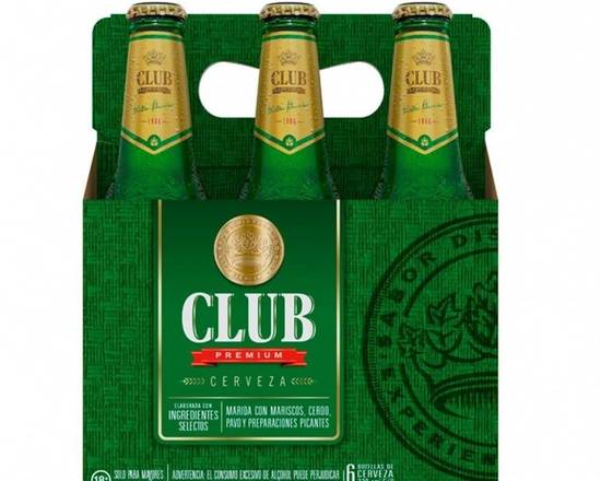 Cerveza Club Personal SIX PACK