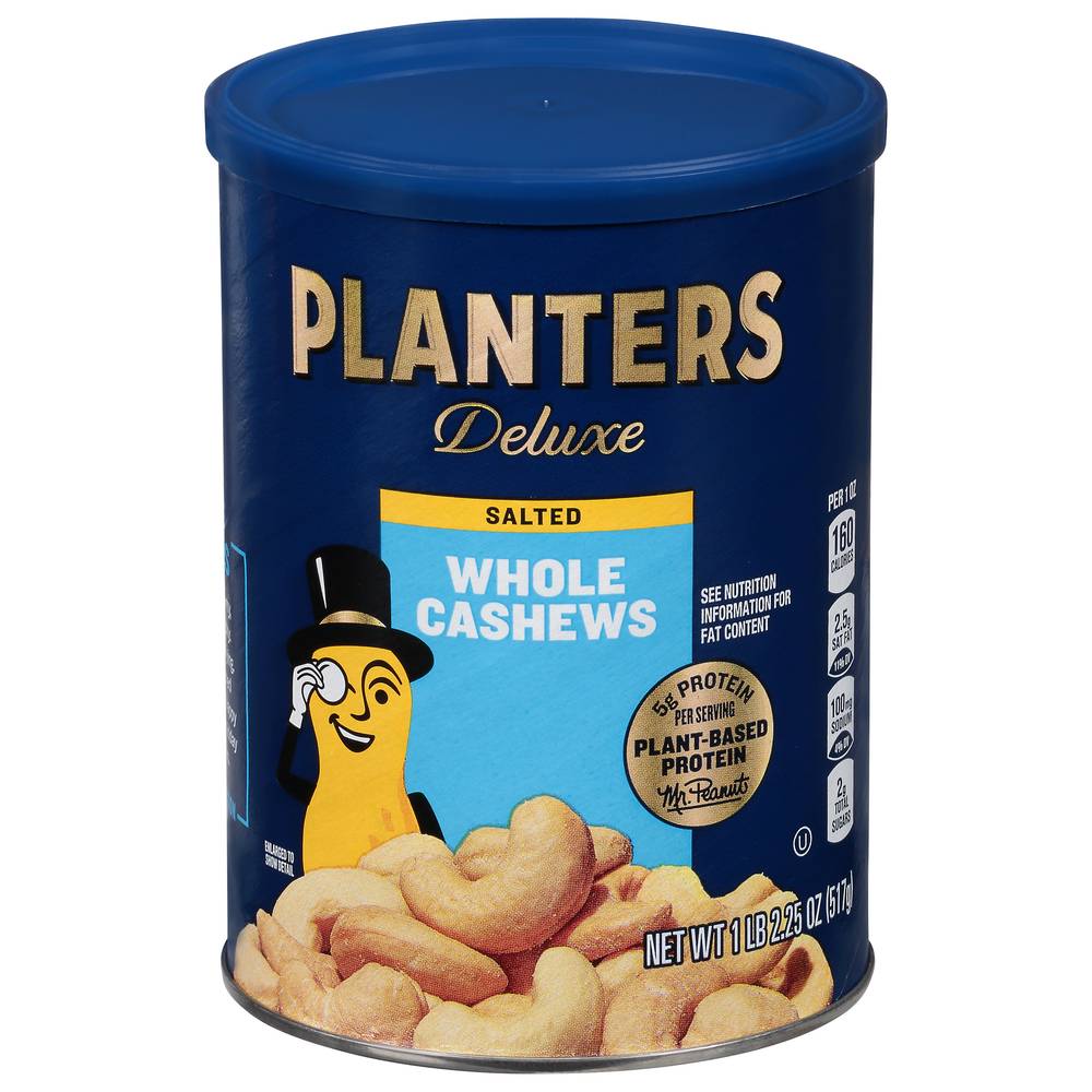 Planters Deluxe Whole Cashews (1.14 lbs)