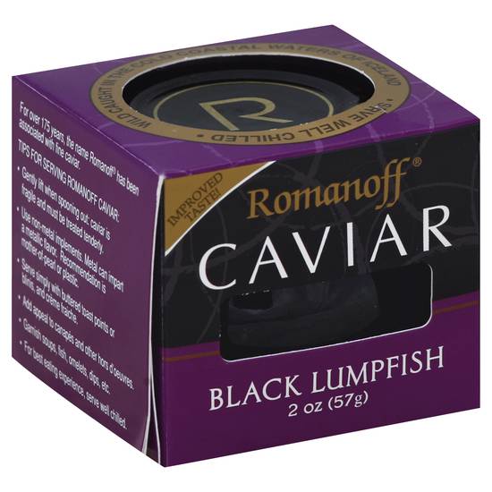 Romanoff Black Lumpfish Caviar