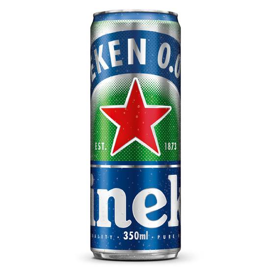 Heineken cerveja lager puro malte zero álcool (350 ml)