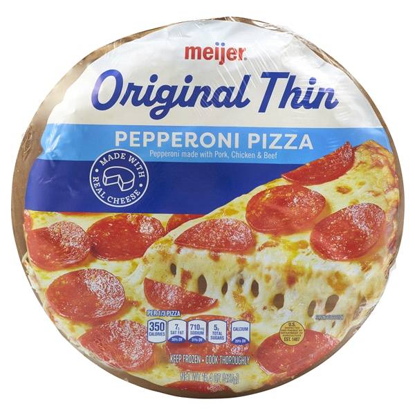 Meijer Original Pepperoni Pizza (15.4 oz)