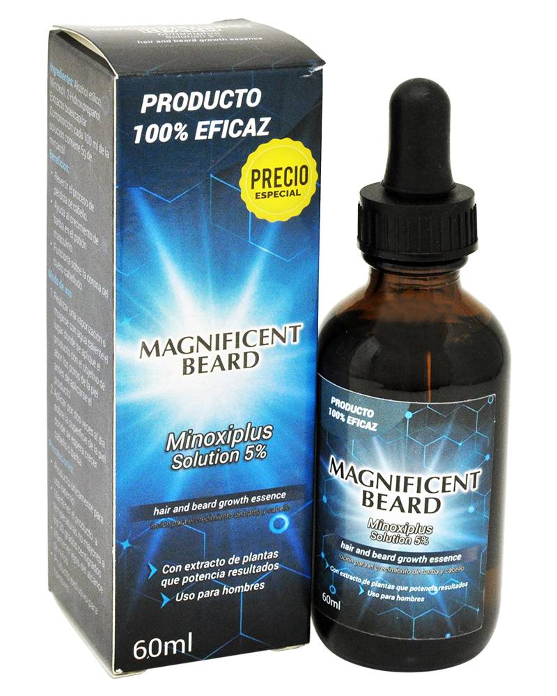 MAGNIFICENT BEARD LOC 5% FCO*60ML