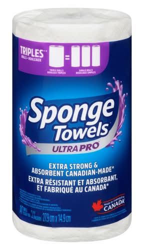SpongeTowels Ultrapro Ultra Strong & Absorbent Paper Towel (3 ct)