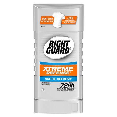 Right Guard Xtreme Defense Arctic Refresh Antiperspirant (73 g)