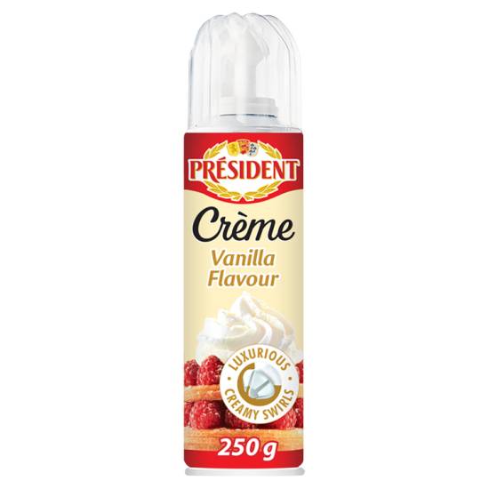 President Crème Uht Aerosol Cream 250g