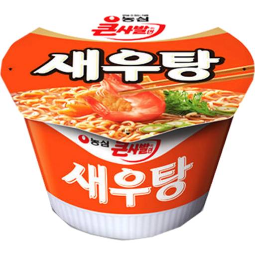 Nongshim Instant Noodles Soup Big Bowl, Shrimp (115g)