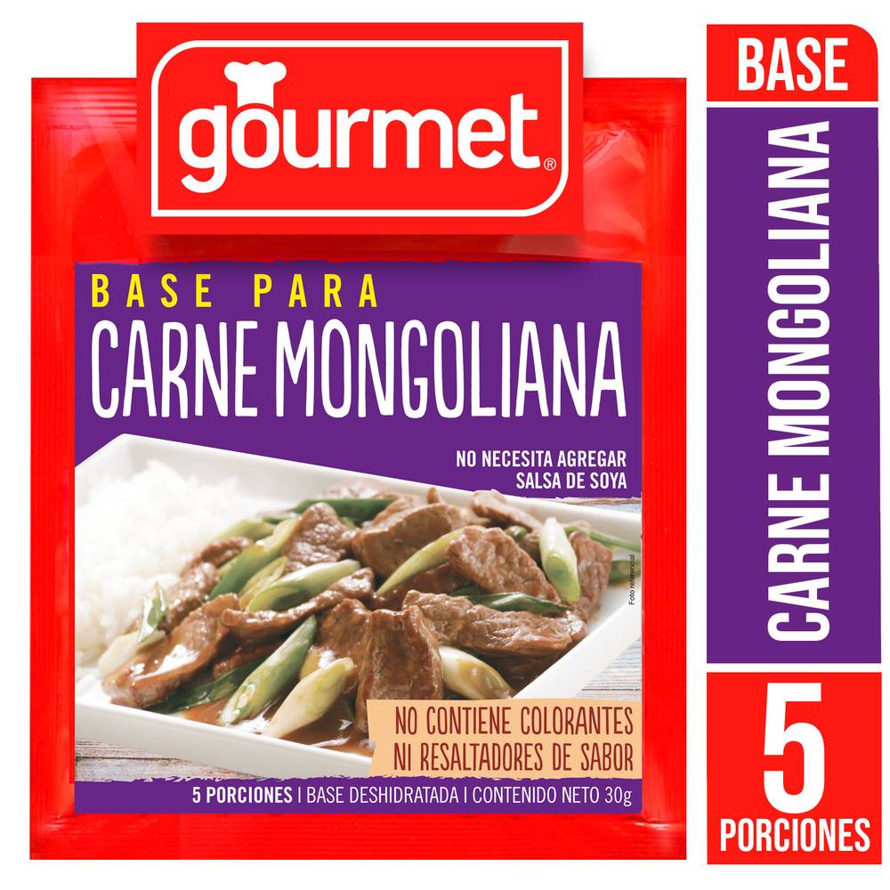 Gourmet base para carne mongoliana (sobre 30 g)