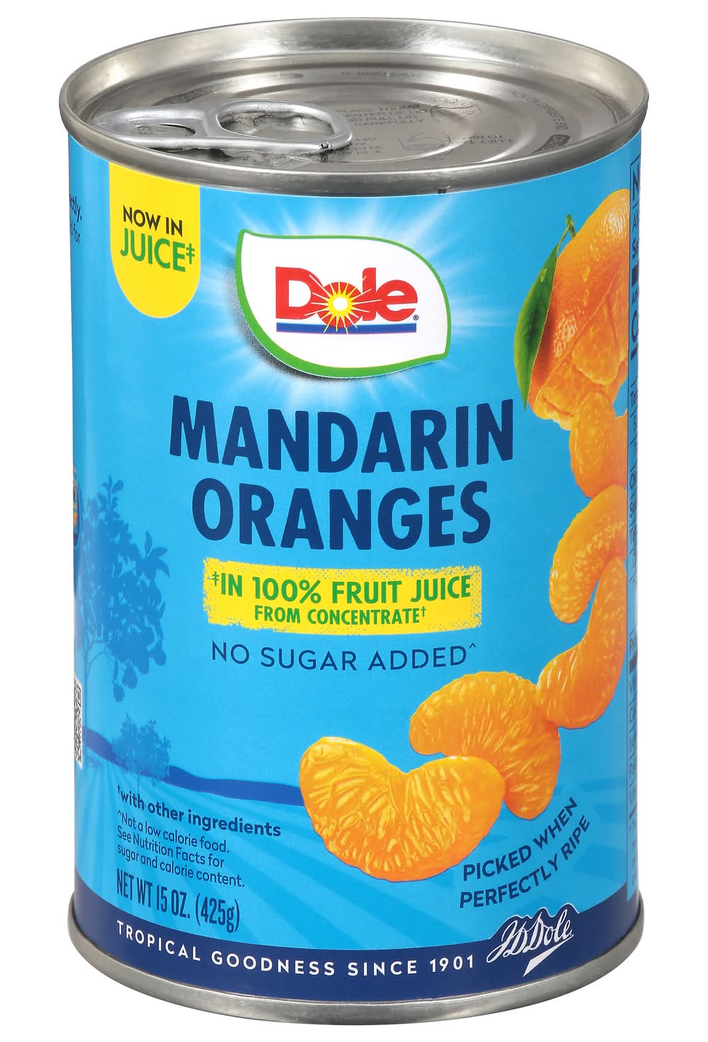 Dole Mandarin Oranges in 100% Fruit Juice (15 oz)