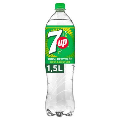 7UP Regular saveur Citron Citron Vert 1.5 L
