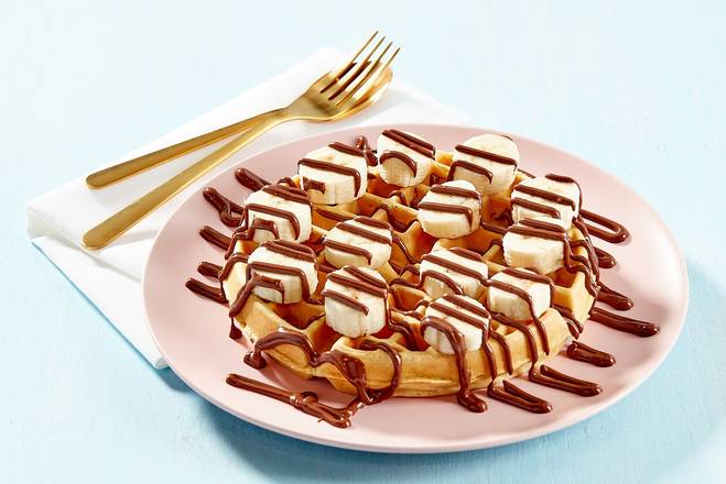 Banana with Nutella® Waffle