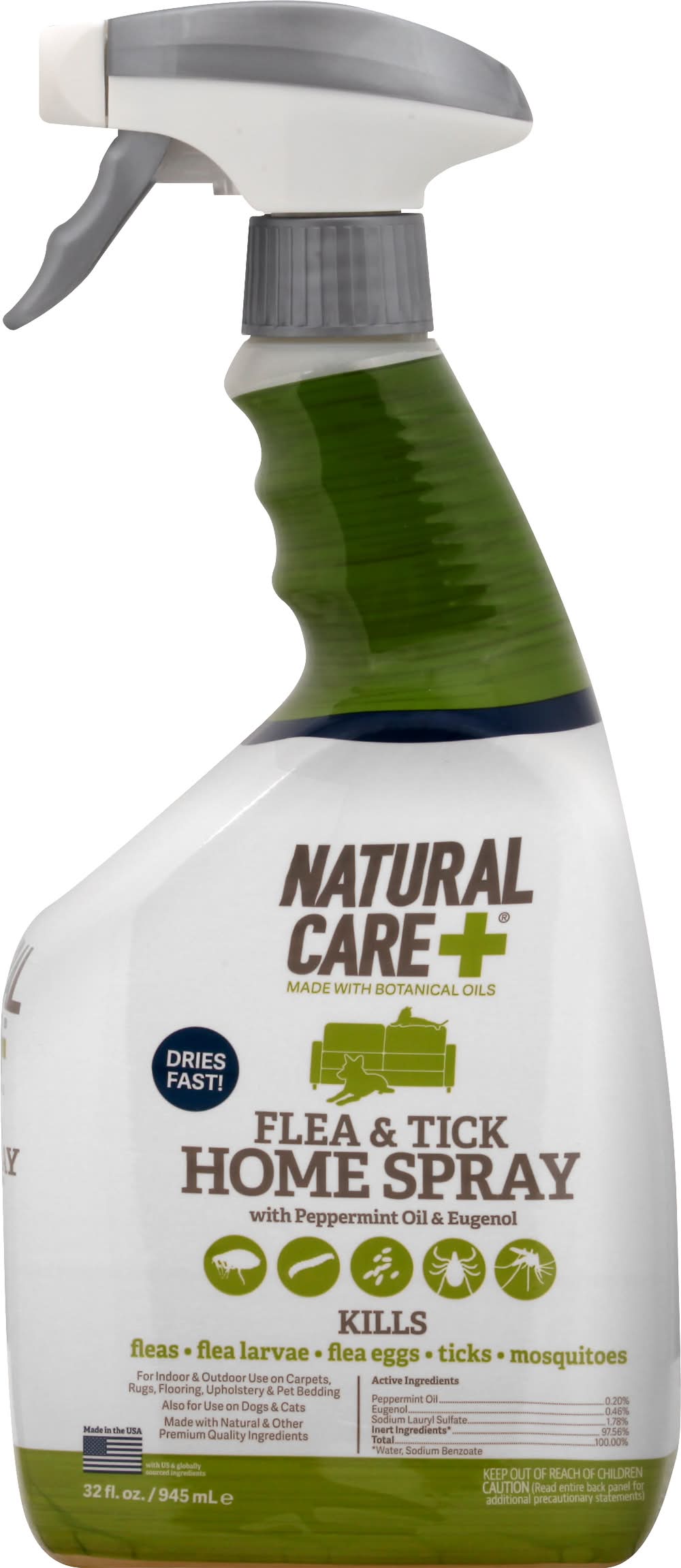 Natural Care Flea and Tick Home Spray (33 oz)
