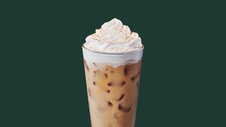 Iced Gingerbread Latte