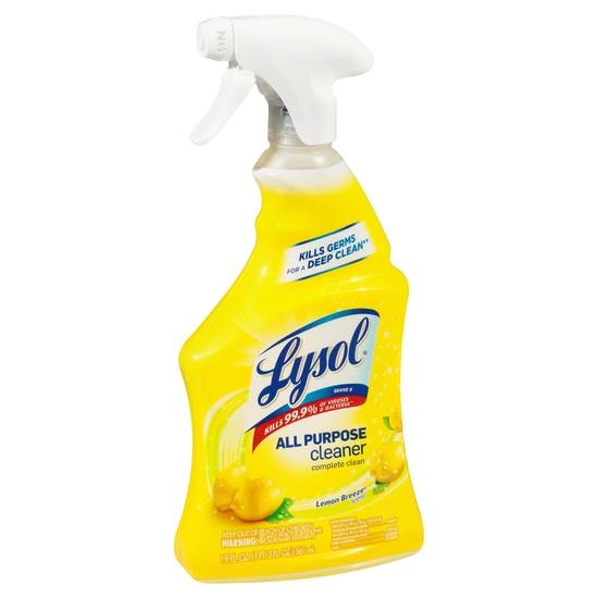 Lysol Complete Clean Lemon Breeze Scent All Purpose Cleaner