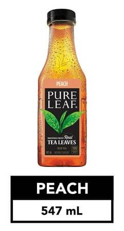 Pure Leaf Iced Tea For Drink, Peach (547 ml)