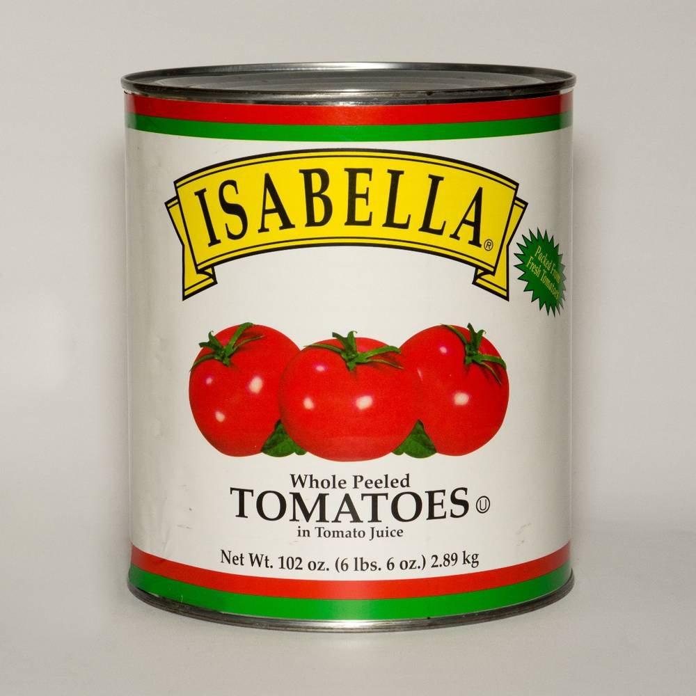 Isabella Whole Peeled Tomatoes in Juice (102 oz)