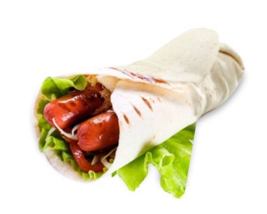 Menu  wrap merguez