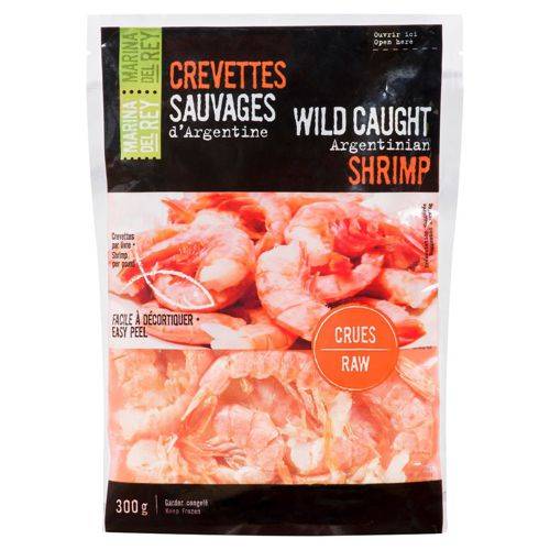 Marina Del Rey · Wild caught raw shrimp - Crevettes sauvages crues faciles à décortiquer