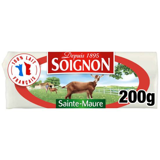 SOIGNON - Fromage de chèvre - Sainte Maure - 23% - 200g