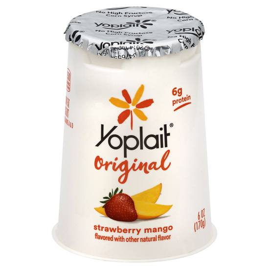 Yoplait Original Strawberry Mango Yogurt