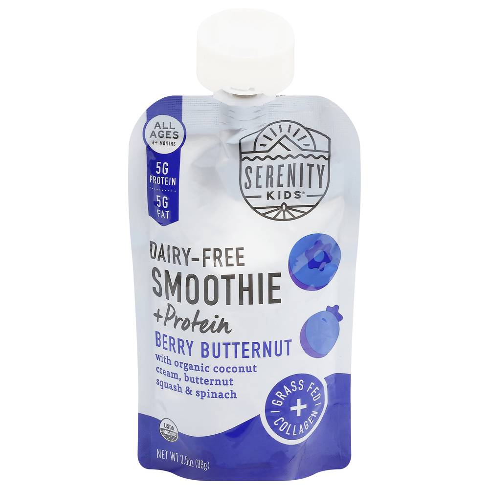 Serenity Kids Dairy Free Smoothie Protein (berry butternut)