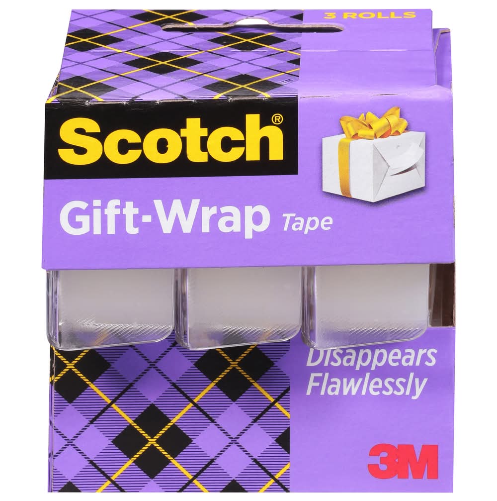 Scotch Gift Wrap Tape (3 ct)