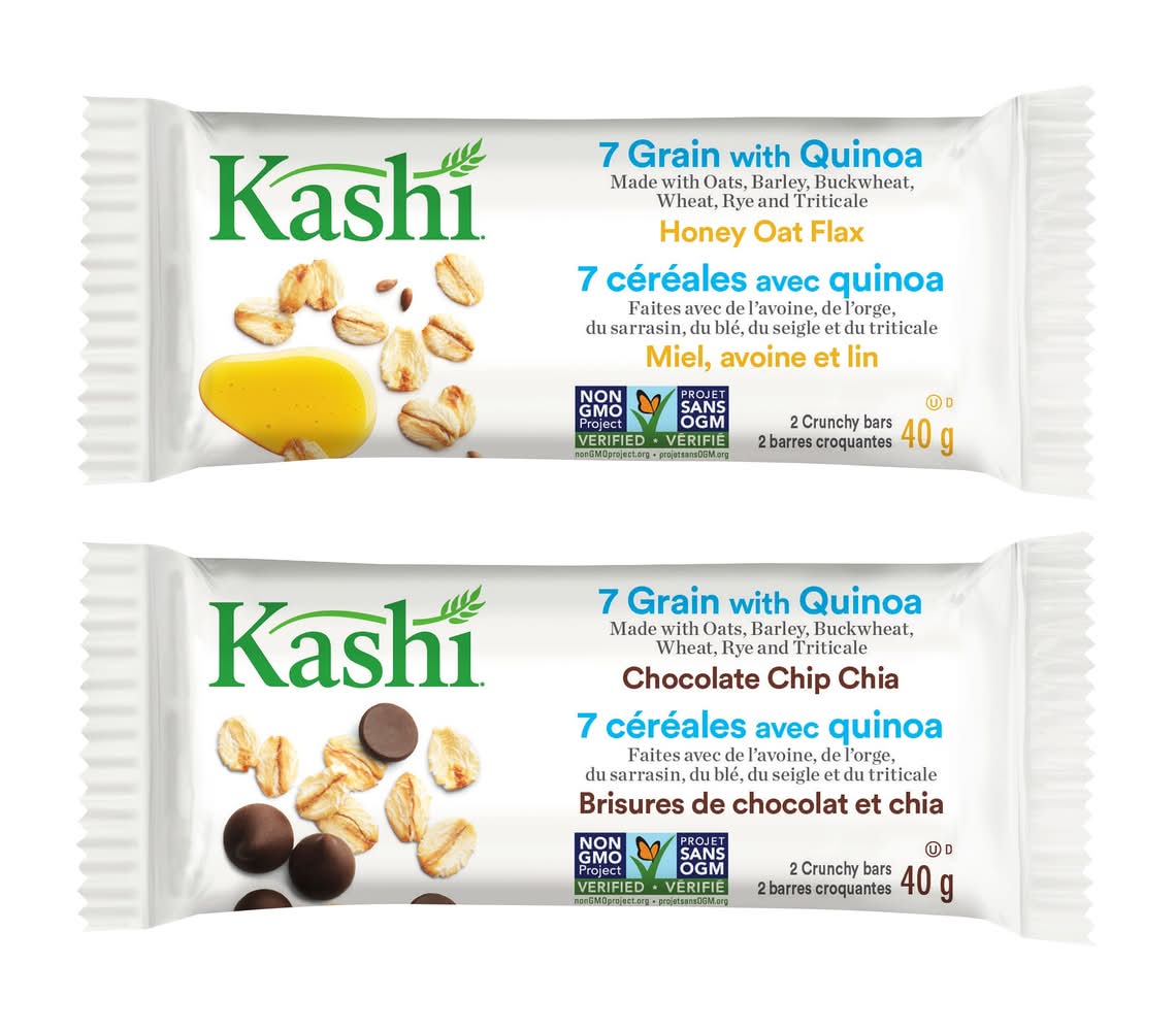 Kashi - Barres 7 Céréales Avec Quinoa, 40 × 20 G / Kashi Seven Grain With Quinoa Bars, 40 × 20 G