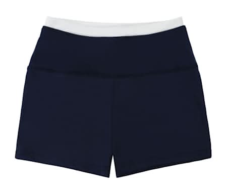 Juniors Series-8 Fitness™ Double Layered Shorts Small Navy