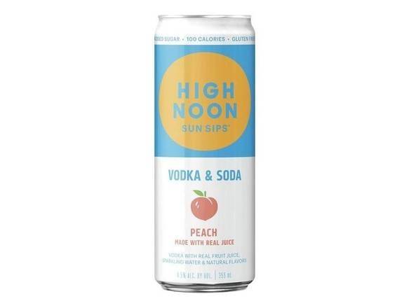 High Noon Vodka Hard Seltzer (12 fl oz) (peach)