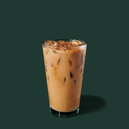 Iced Starbucks Blonde® Hazelnut Latte